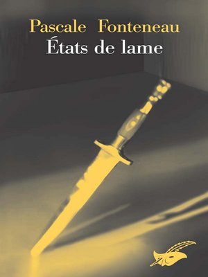 cover image of Etats de lame